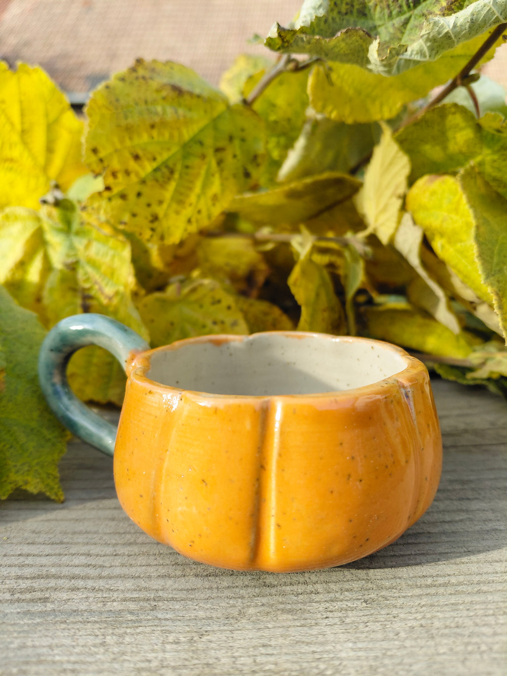 Tasses courge expresso avec anse