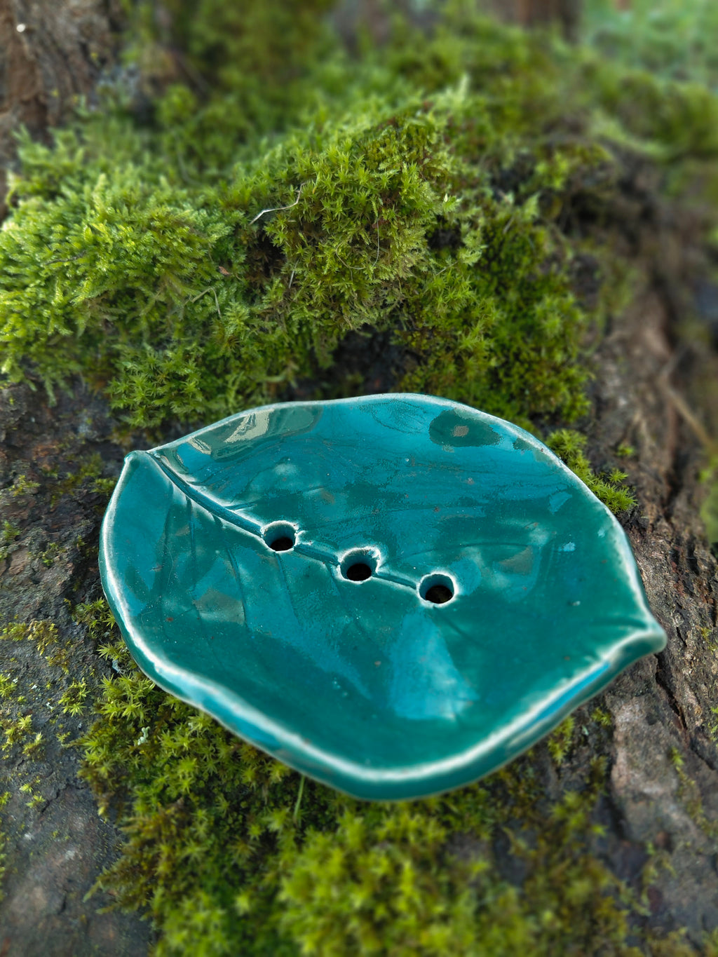 Porte-savons feuille