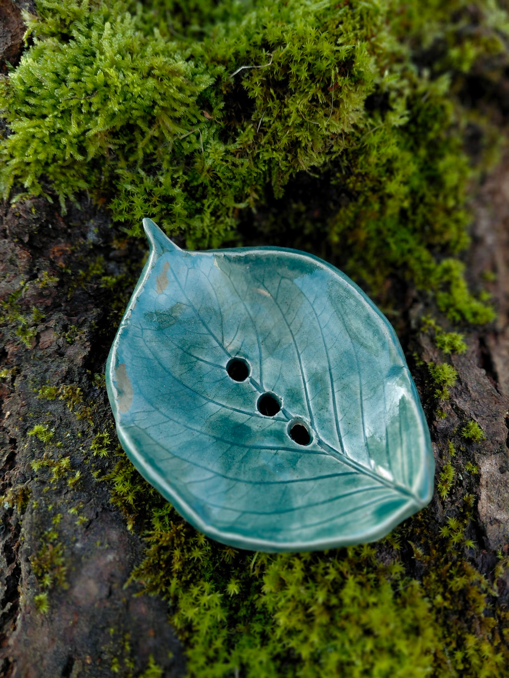 Porte-savons feuille