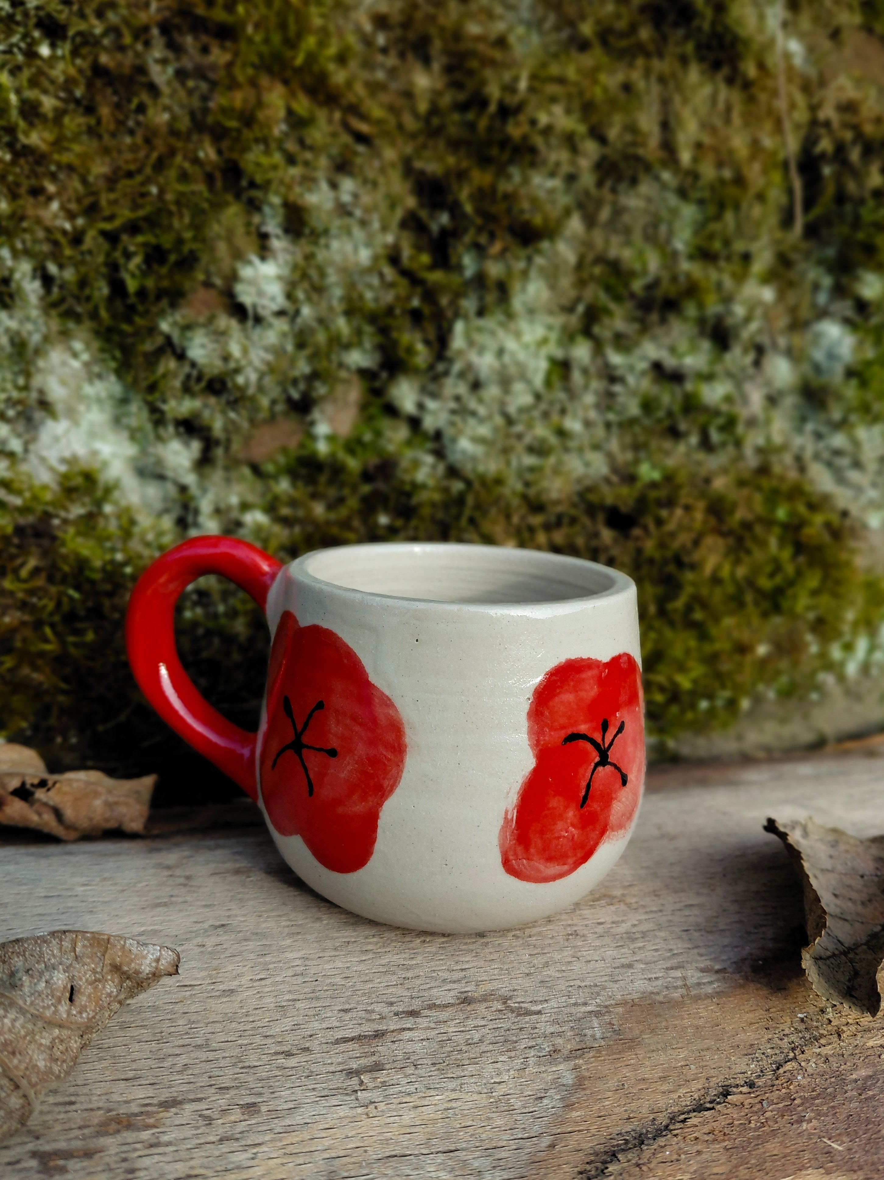 Tasse coquelicot