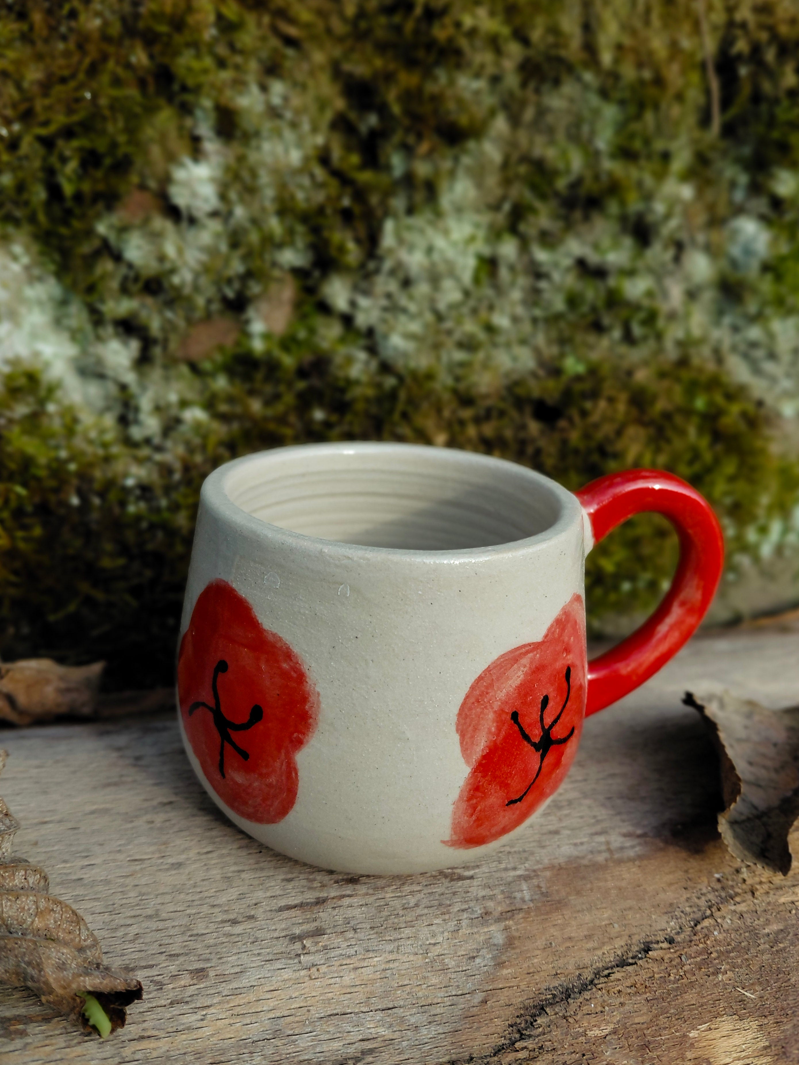 Tasse coquelicot